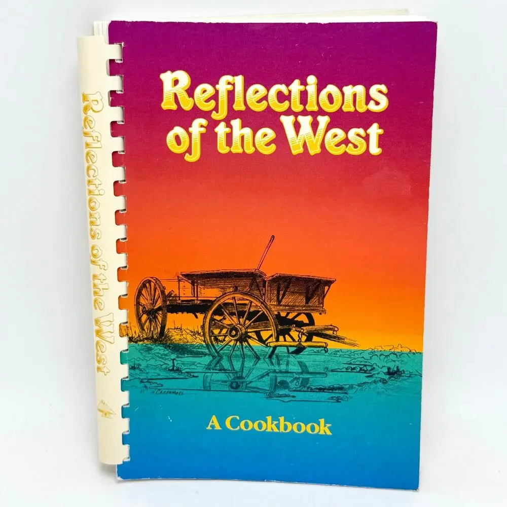 Montana Reflections of the West Cookbook Recipes Vintage 90s Telephone Pioneers